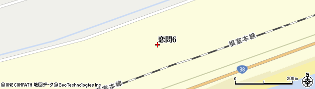 札鶴ベニヤ株式会社　恋問工場周辺の地図