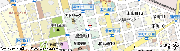 東京海上日動火災保険株式会社　釧路自動車営業支社周辺の地図