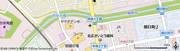 北海道総合在宅ケア事業団（一般社団法人）　北広島地域・訪問看護ステーション周辺の地図