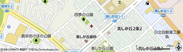 札幌国際大学付属幼稚園周辺の地図