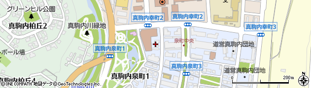 ロジェ真駒内Ⅲ管理事務所周辺の地図