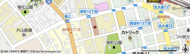 ゆうちょ銀行釧路店 ＡＴＭ周辺の地図