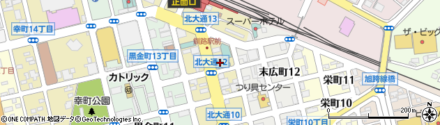 コンフォートホテル釧路周辺の地図