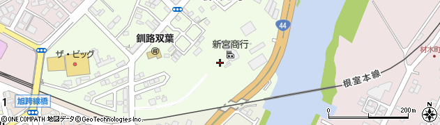 北海道釧路市新釧路町3周辺の地図