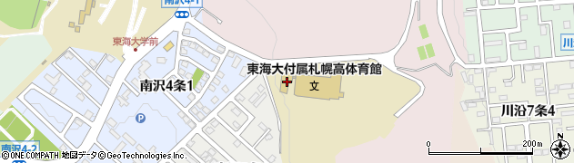 北海道札幌市南区南沢517周辺の地図