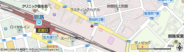 釧路経営コンサルタント周辺の地図