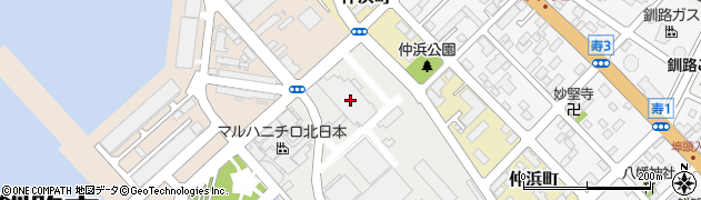 株式会社古島　釧路営業所周辺の地図