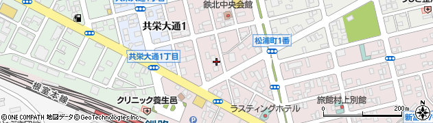 日経タイプライター釧路販売有限会社周辺の地図