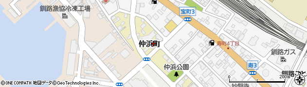 合名会社丸辰相長センター　仲浜本社周辺の地図