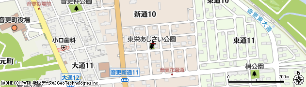 東栄あじさい公園周辺の地図