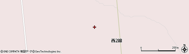 北海道音更町（河東郡）万年（西２線）周辺の地図