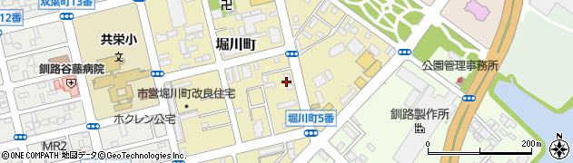 釧路伊藤整骨院周辺の地図
