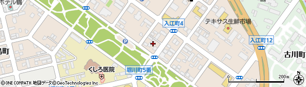 北海道釧路市入江町5周辺の地図