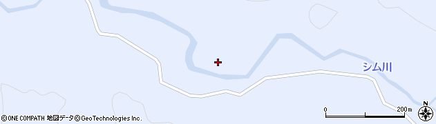 シム川周辺の地図