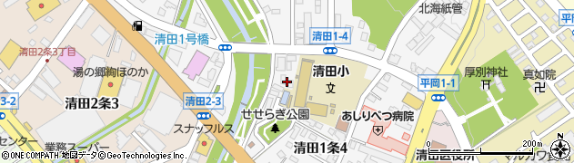 グループホーム ノテ清田周辺の地図