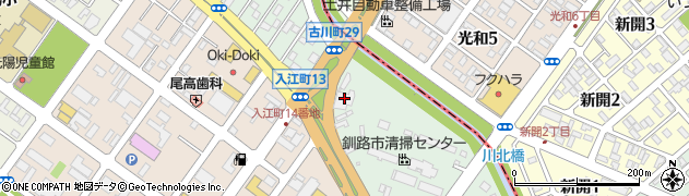 株式会社須田製版釧路支店周辺の地図