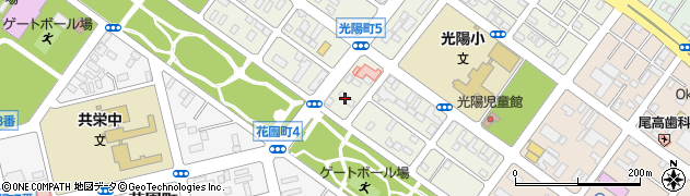 北海道釧路市光陽町5周辺の地図