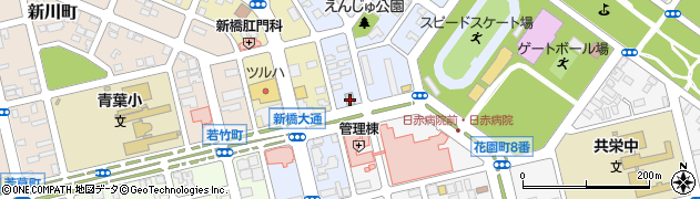 ビジネスホテルフロンティア周辺の地図