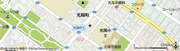 北海道釧路市光陽町14周辺の地図