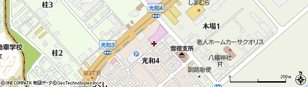 くしろ漁港 釧ちゃん食堂周辺の地図