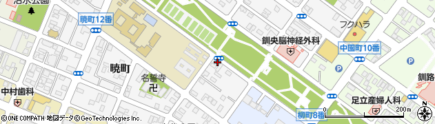 簡易保険加入者協会釧路災害見舞代理店周辺の地図