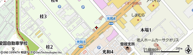 釧路警察署桂交番周辺の地図