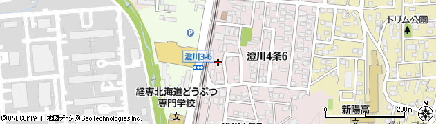 澄川はっちゃき公園周辺の地図