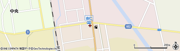 ローソン由仁町店周辺の地図