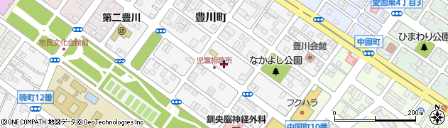 釧路豊川郵便局 ＡＴＭ周辺の地図