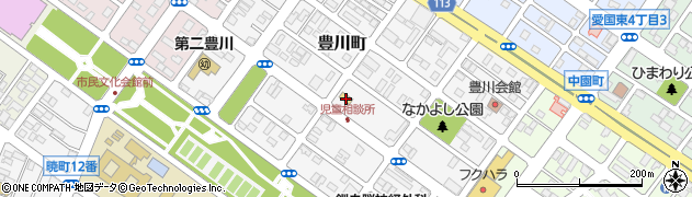 セブンイレブン釧路豊川町店周辺の地図