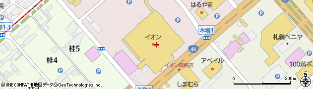 アメリカ屋イオン釧路店周辺の地図