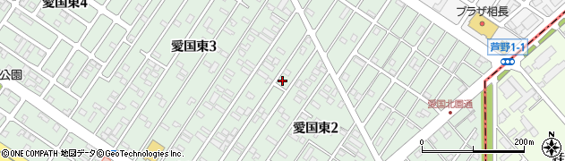 北海道釧路市愛国東2丁目24-3周辺の地図