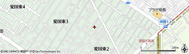 北海道釧路市愛国東2丁目24-6周辺の地図