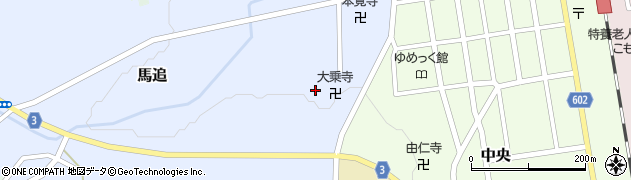 大乗寺周辺の地図