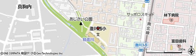 北海道札幌市南区澄川２条5丁目周辺の地図