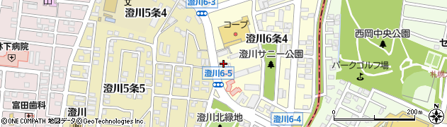 ＥＮＥＯＳ澄川ＳＳ周辺の地図
