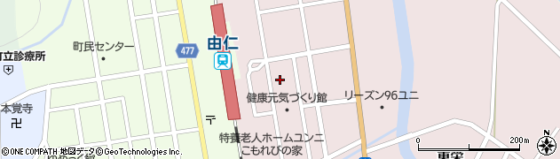 由仁町役場　ほほえみの家周辺の地図