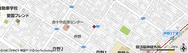 釧路芦野郵便局 ＡＴＭ周辺の地図
