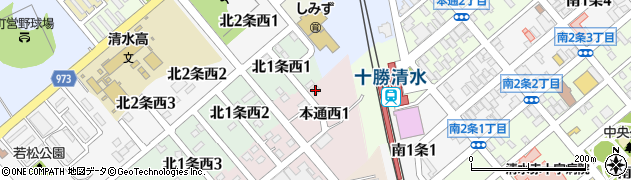 株式会社アサヒクリーナー　食彩館清水店周辺の地図