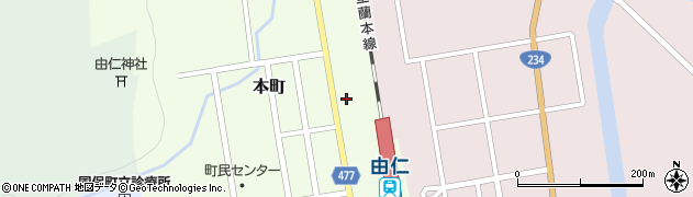 北海道夕張郡由仁町本町143周辺の地図