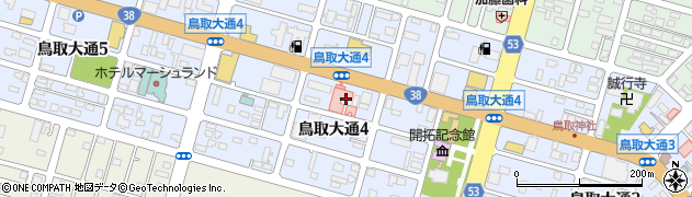 北海道釧路市鳥取大通4丁目周辺の地図