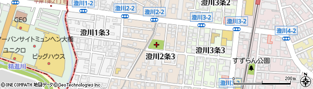 澄川ふれあい公園周辺の地図