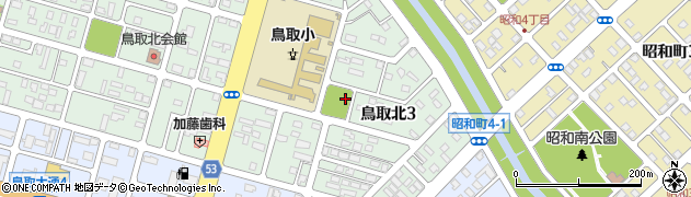 鳥取14号公園周辺の地図