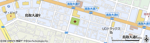 鳥取13号公園周辺の地図