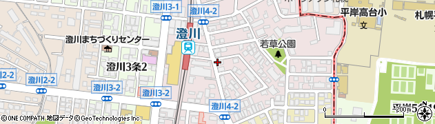 ろまん亭澄川店周辺の地図