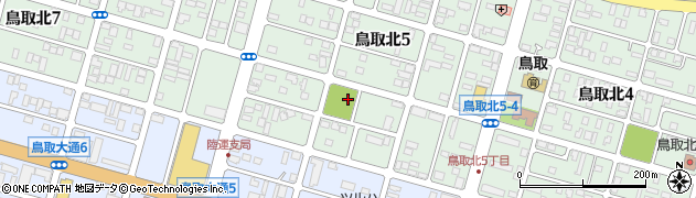 鳥取9号公園周辺の地図