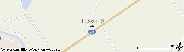 札幌トヨペット株式会社由仁店周辺の地図