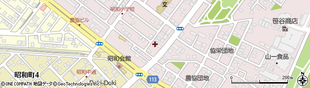 ひまわりハイツ昭和周辺の地図