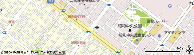 釧路昭和郵便局 ＡＴＭ周辺の地図