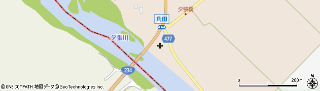 道央エア・ウォーター株式会社　栗山サービスセンター周辺の地図